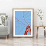 Golden Gate Illustration mood picture