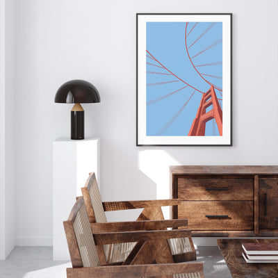 Golden Gate Illustration mood picture