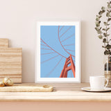 Golden Gate Illustration mood picture