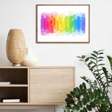 Abstract Rainbow mood picture