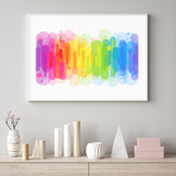 Abstract Rainbow mood picture