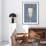 Bull Skull Illustration mood picture