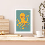 Playful Octopus mood picture