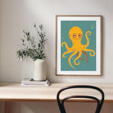 Playful Octopus mood picture