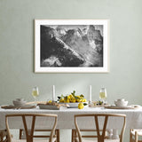 Abstract Mountains mood picture