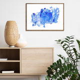 Blue Brush Strokes mood picture