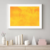 Yellow Abstract Clouds mood picture