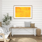 Yellow Abstract Clouds mood picture