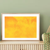 Yellow Abstract Clouds mood picture