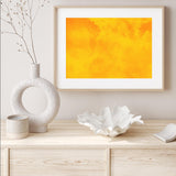 Yellow Abstract Clouds mood picture