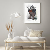 Humanized Elephant mood picture