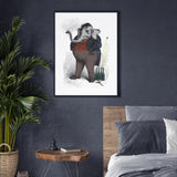 Humanized Elephant mood picture