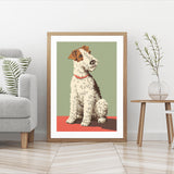 Fox Terrier Dog mood picture