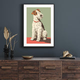 Fox Terrier Dog mood picture