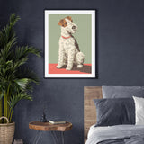 Fox Terrier Dog mood picture