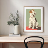Fox Terrier Dog mood picture
