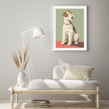 Fox Terrier Dog mood picture