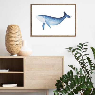 Whale Illustration mood picture
