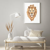 Watercolour Lion mood picture