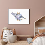 Watercolour Nuthatch mood picture
