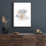 Geometric Owl mood picture