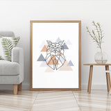 Geometric Owl mood picture