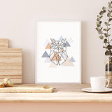 Geometric Owl mood picture