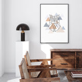 Geometric Owl mood picture