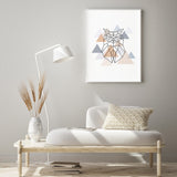 Geometric Owl mood picture