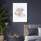 Geometric Owl mood picture