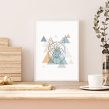 Geometric Wolf mood picture
