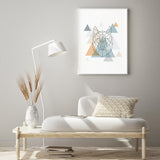 Geometric Wolf mood picture