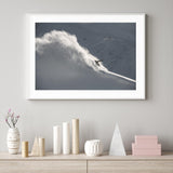 Snowboard on a Wave of Snow mood picture