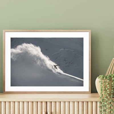 Snowboard on a Wave of Snow mood picture