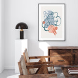 Line Portrait of Woman mood picture