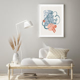 Line Portrait of Woman mood picture