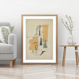 Sketch of Violin mood picture