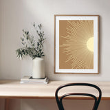 Minimalist Sun mood picture