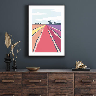 Tulip Fields mood picture