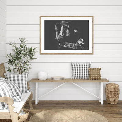 The Trumpet Player II mood picture