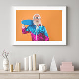 Colourful Older Gentleman mood picture