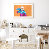 Colourful Older Gentleman mood picture