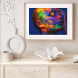 Woman in Neon mood picture