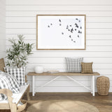 Bird Flock Flying Away mood picture