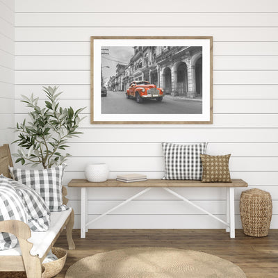 Classic Car in Red mood picture