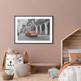 Classic Car in Red mood picture