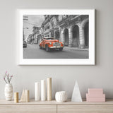 Classic Car in Red mood picture
