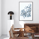 Blue Toned Leaves mood picture