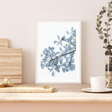 Blue Toned Leaves mood picture