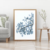 Blue Toned Leaves mood picture